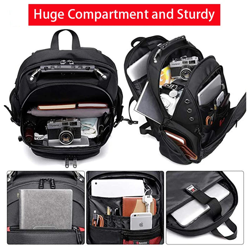 Male/Female 45L Travel Backpack 15.6 Laptop / anti Theft/ Waterproof 