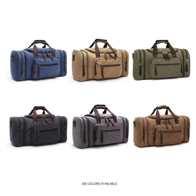  Canvas Travel Bags/Large Capacity /Gym