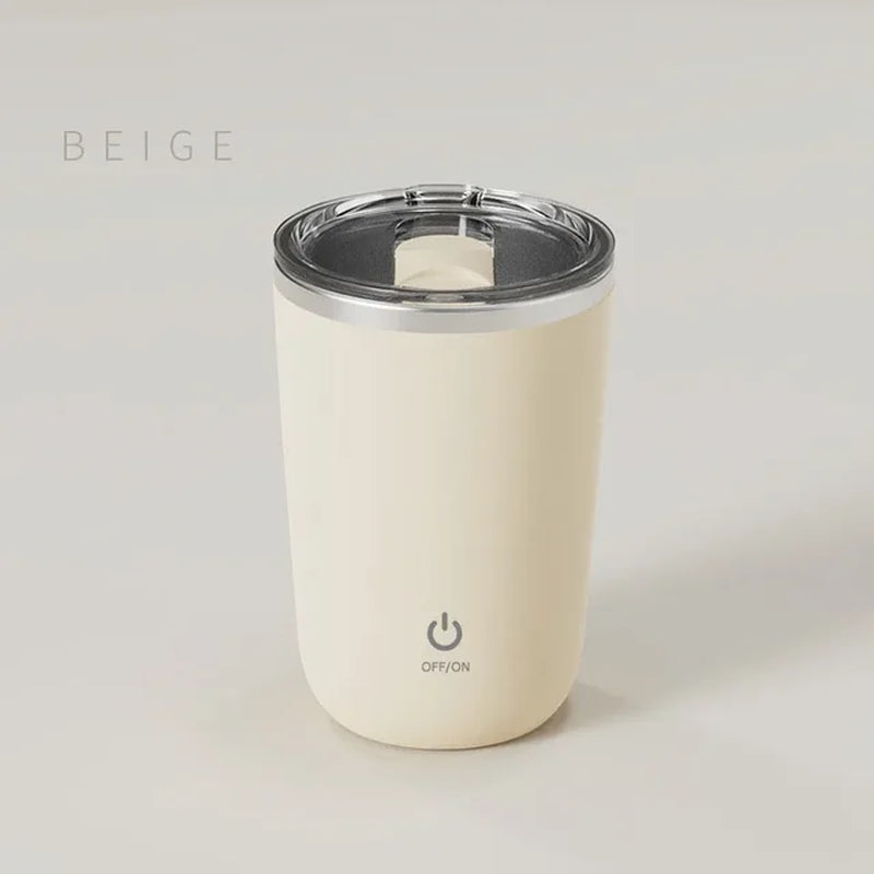 Automatic Mixing Cup Self Stirring Magnetic Mug USB Rechargeable Stainless Steel