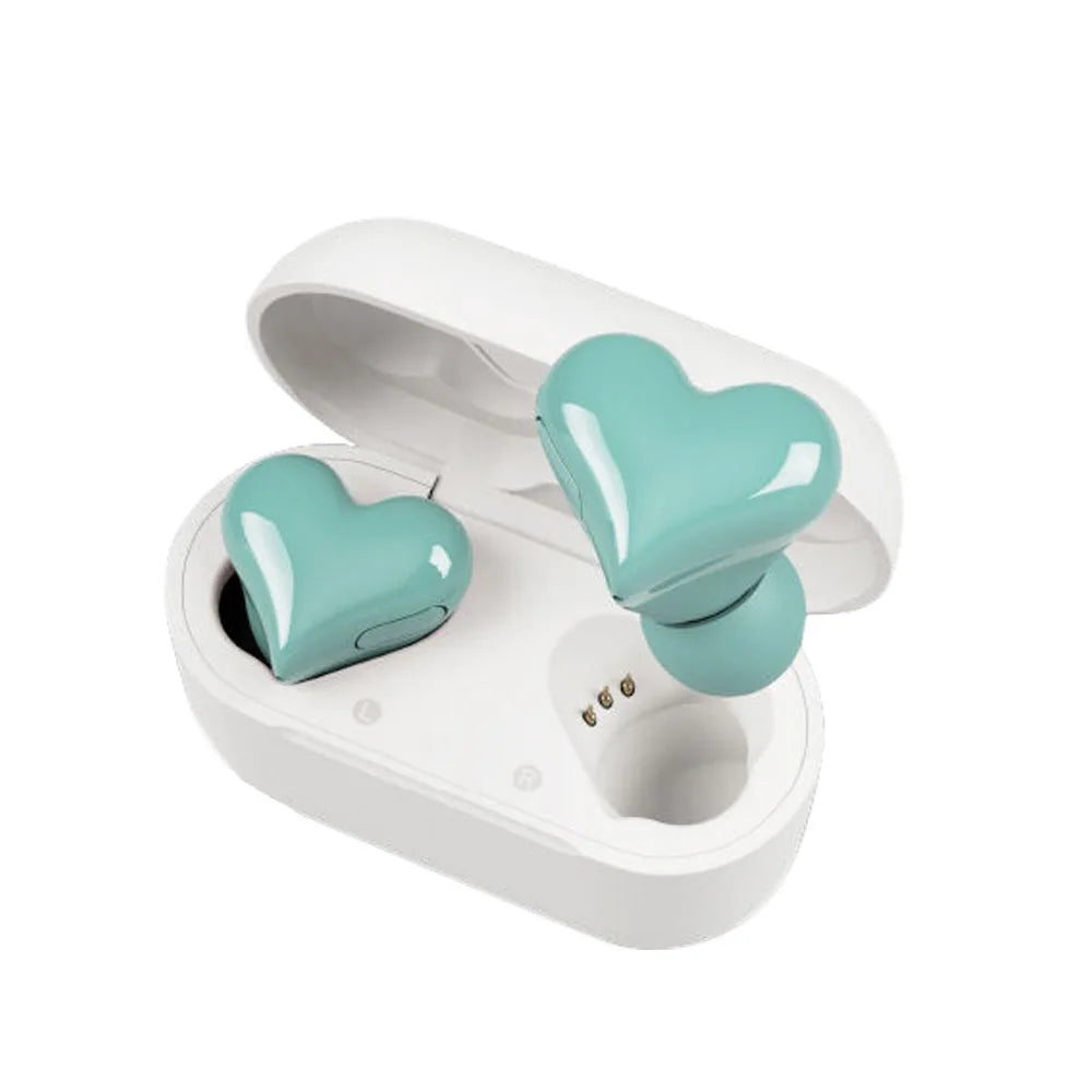 Wireless Bluetooth Headphones Heart Shaped 