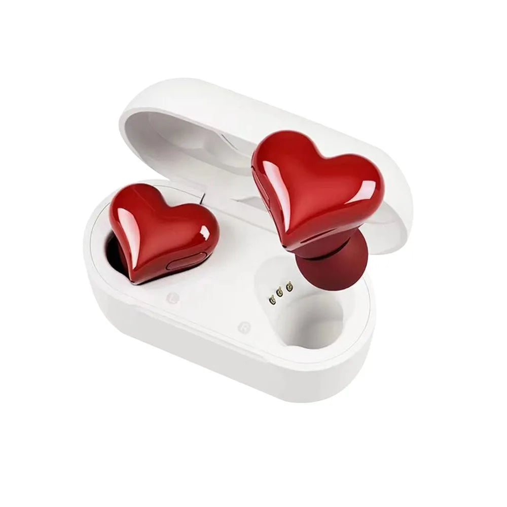 Wireless Bluetooth Headphones Heart Shaped 