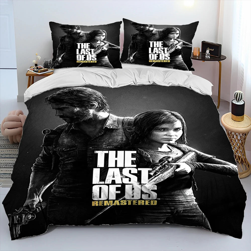 The Last of Us  Comforter Bedding Set/Duvet Cover Bed Set Quilt Cover Pillowcase/King Queen Size Bedding Set