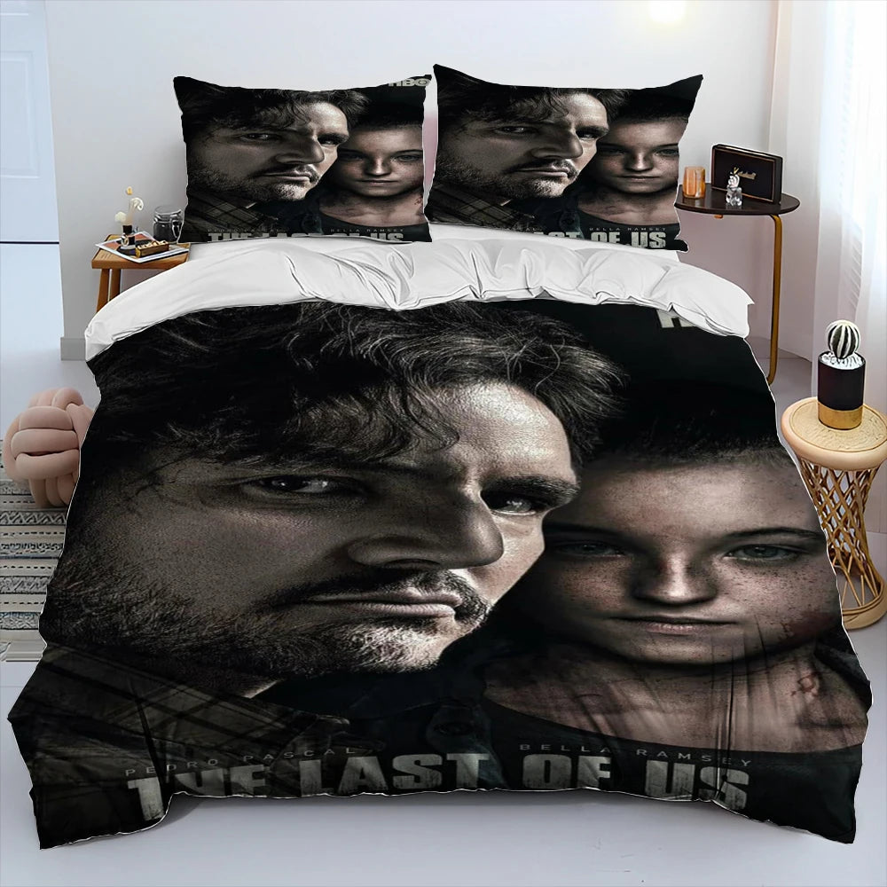 The Last of Us  Comforter Bedding Set/Duvet Cover Bed Set Quilt Cover Pillowcase/King Queen Size Bedding Set