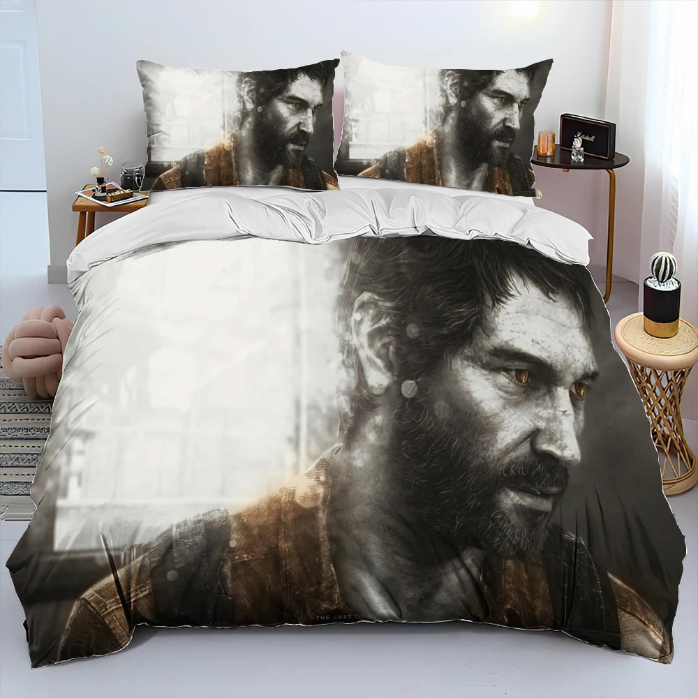 The Last of Us  Comforter Bedding Set/Duvet Cover Bed Set Quilt Cover Pillowcase/King Queen Size Bedding Set