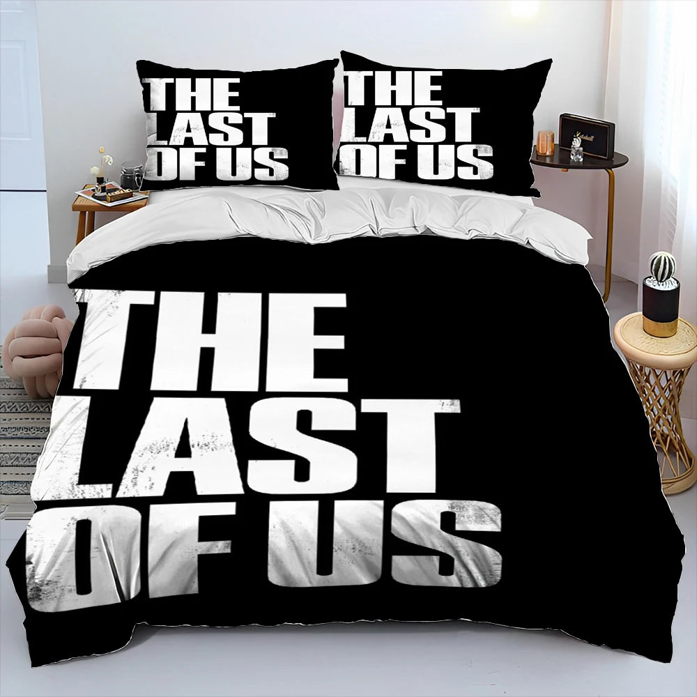 The Last of Us  Comforter Bedding Set/Duvet Cover Bed Set Quilt Cover Pillowcase/King Queen Size Bedding Set