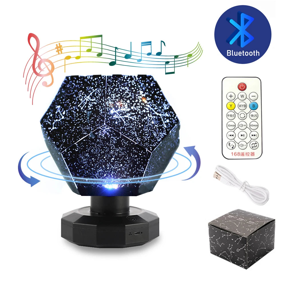 Star Projector Constellation Starry Sky Projector /Led USB Charging Lamp /Children'S Night Light Room Decoration